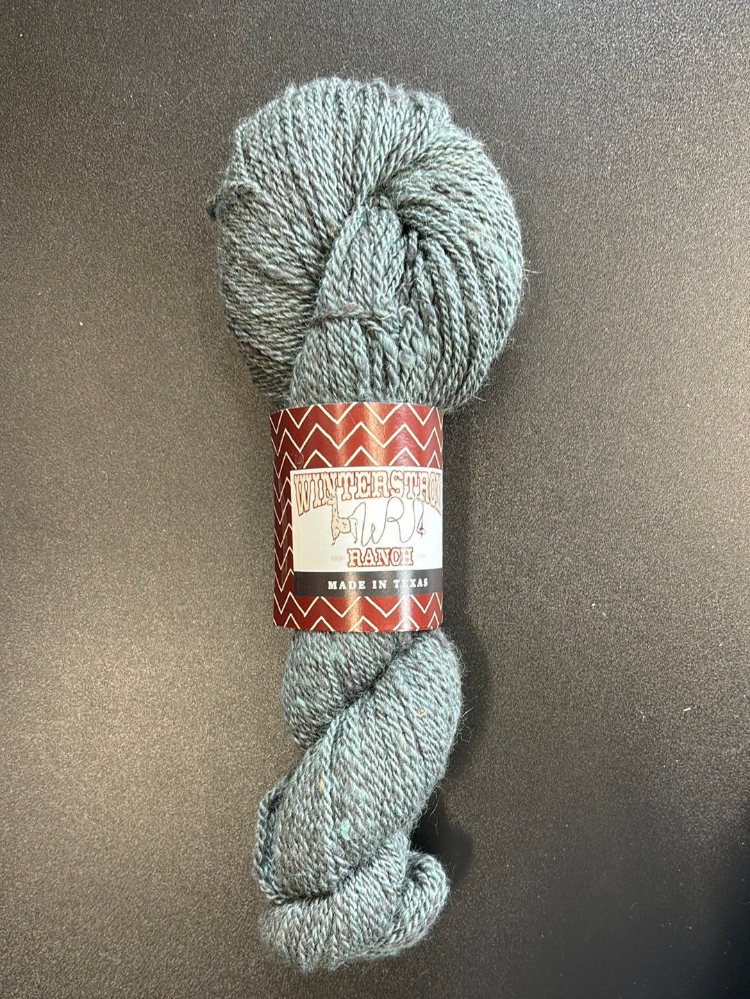 Dark blue/ green yarn