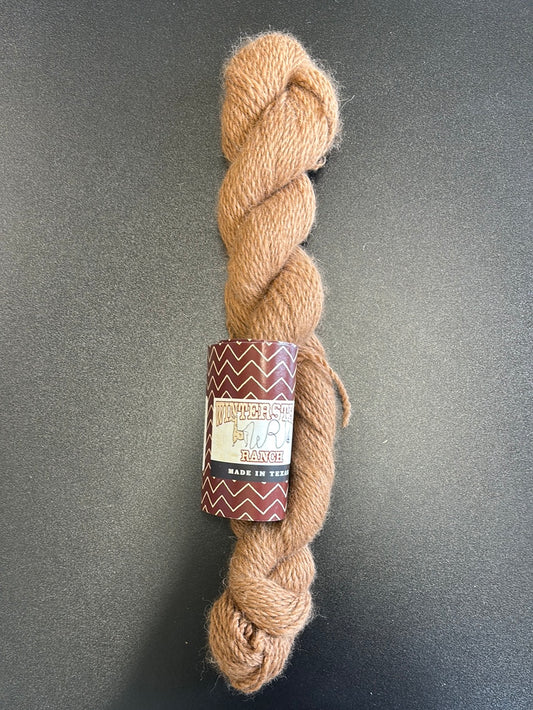 Red clay colored Alpaca yarn