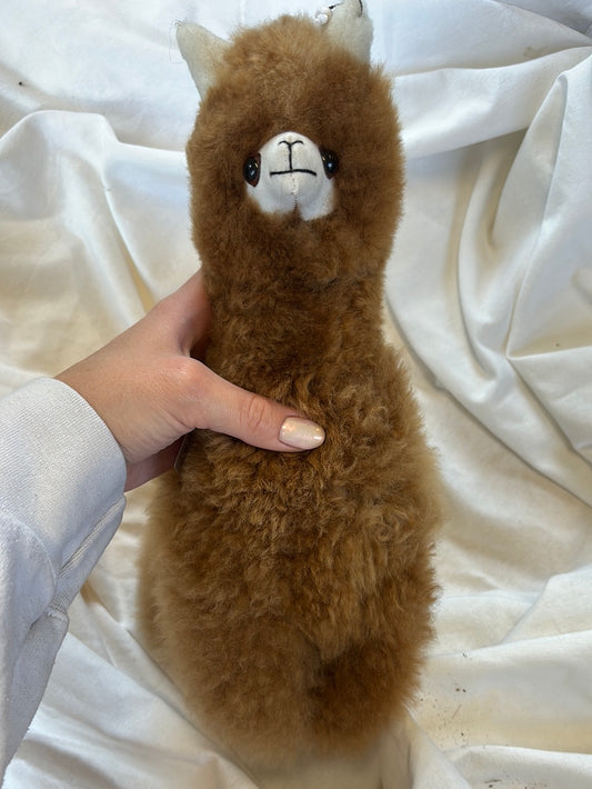 Brown Alpaca Doll